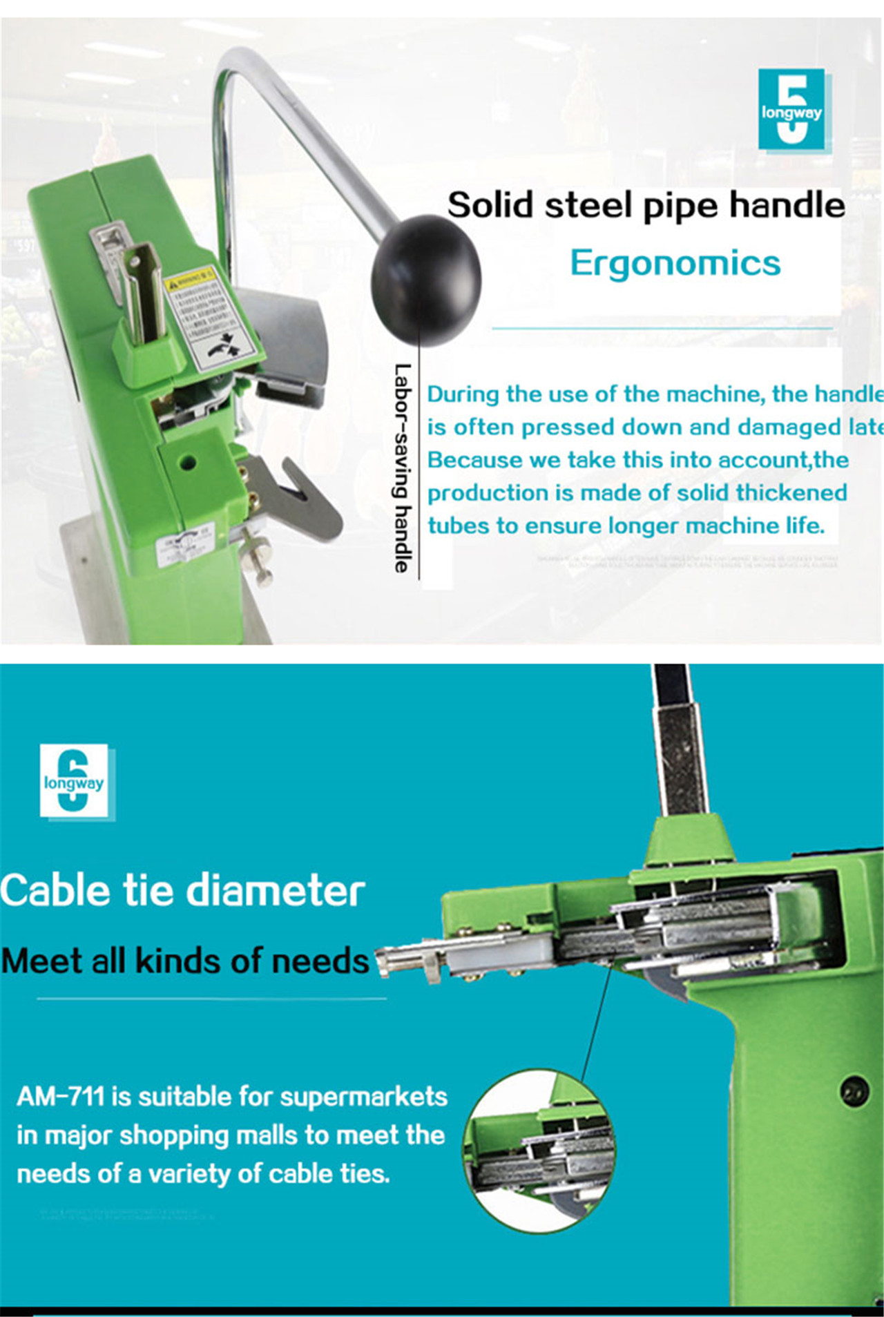 Sipè Makèt Espesyal 711 U Forme Mini Fermeture Machine Plastik Sak Seal Machine anbalaj fwi legim mare machin (3)