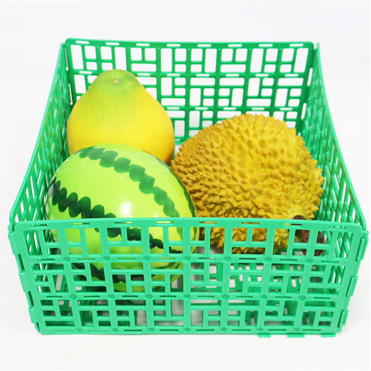 Supermarket Fresh Baffle Fruit and Vegetable Plastic Partition Fence Panel (3)